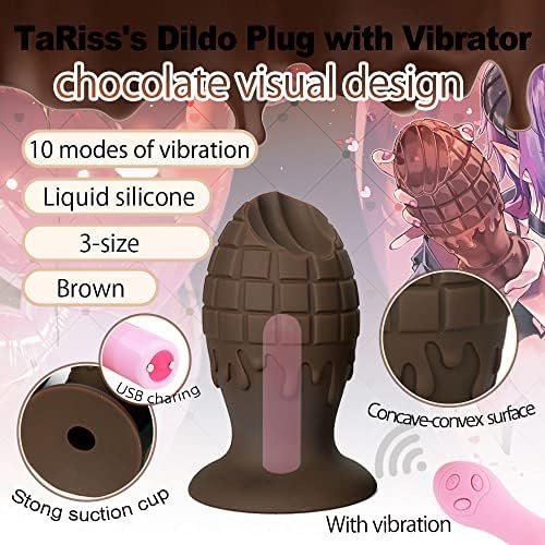 Tariss'S Dildo Soft Silicone Dildo With Strong Suction Cup For Hands-Free Play Anal Plug Sex Toy For G-Spot Vagina Prostate Stimulation Massage Orgasm Suitable For Men Women Couple Brown Xl 5.9 Inch - Image 2