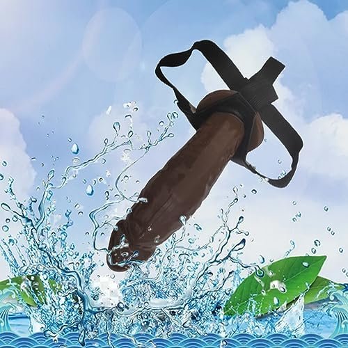 Wearable Strap-On Silicone Dildos Hollow Shaft Adult Sex Toys,Detachable Silicone G Spot Stimulator Vagina Massager Female Masturbator Sex Toys For Women Lesbian Couple(Flesh) - Image 2