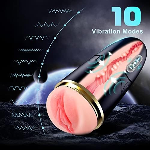 Adult Sex Toys Automatic Sucking Male Masturbator-Men Sex Toy With 4 Suction & 10 Vibration,Electric Pocket Pussy Penis Vacuum Pump Male Stroker Men Masturbation Adult Male Sex Toy Men’S Sex Machine - Image 2