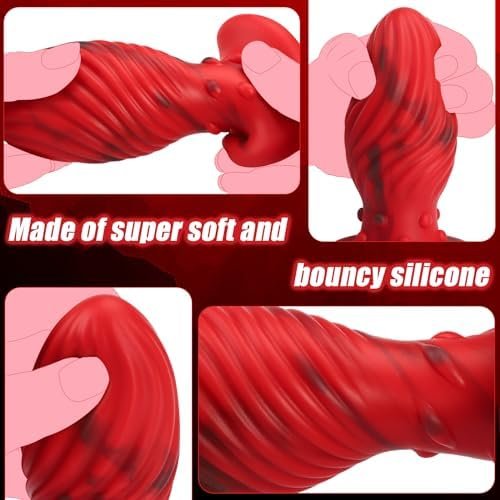 Beginner Anal Plug Liquid Silicone Butt Plug With Suction Cup Base For First-Time Anal Play, Swirl Anal Toy Waterproof Butt Plug Kit Adult Sex Toy For Unisex Backdoor Handsfree Fun(Small) - Image 2