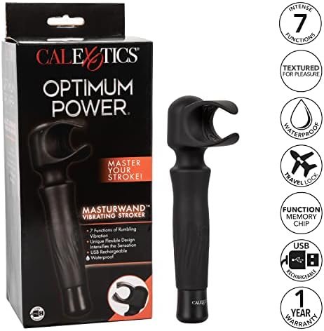 Calexotics Optimum Power Masturwand Vibrating Stroker - Image 3