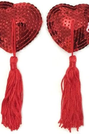 Setaria Viridis Nipple Tassles Brnipple Tassels For Women East Stickers Nipple Tassels For Women Nipple Cover Stickers Nipple Stickers Red