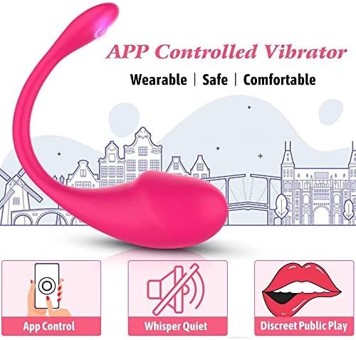 Couple Vibrator Toy - Wearable Panty Vibrator Toy With App Control, Remote Control Vibrator G-Spot Vibrator With 9 Powerful Vibrations, Waterproof Clitoral Stimulator Adult Sex Toys For Women & Couple - Image 3