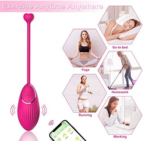 Remote Control Vibrator, Couple Vibrator With 10 Frequencies And App Control, Waterproof & Rechargeable G Spot Clitoral Stimulator Adult Sex Toys For Women And Couple - Image 3