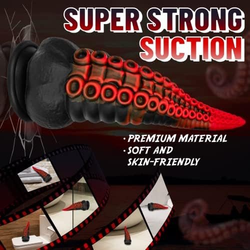Large Sex Toys Huge Monster Dildo For Women & Men, Dragon Dildo 8.7In Big Thick Silicone Octopus Dildo, Adult Sex Toy Fantasy Dildo Anal Plug With Suction Cup Realistic Tentacle For G Spot & Anal Play - Image 2