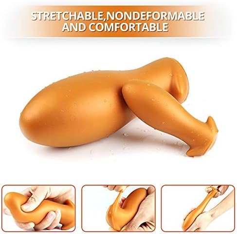Super Big Butt Plug Trainer, Fst Liquid Silicone Anal Plug Prostate Massage Anus Dilator Anal Ball For Beginner Advanced Men Women - Image 3