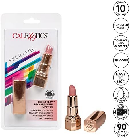 Calexotics Hide & Play™ Rechargeable Lipstick - Image 3