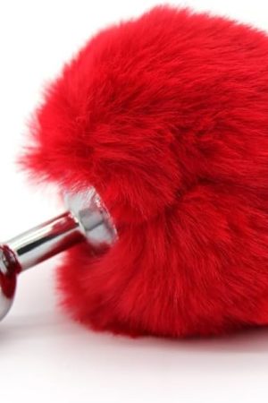 Eastgoal Butt Plugs Faux Anal Tail, Small Size Beginners Anal Sex Toys (Purple)