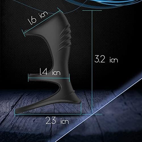Silicone Penis Sleeve Shaft Ring Extender Sleeve Delay Ejaculation Cover Dotted Spiked Erection Erotic Sex Toy For Men Black - Image 2