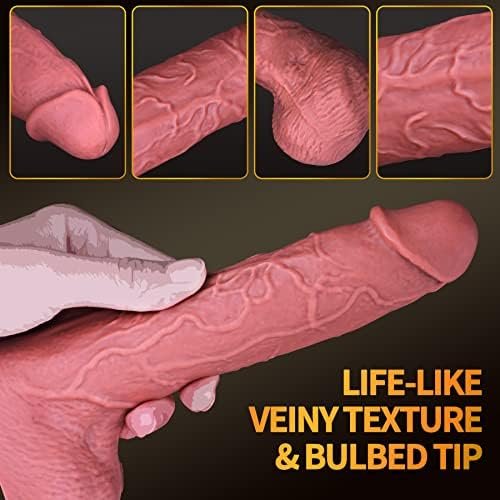 Remote Realistic Thrusting Dildo Machine - Boefous Rock, Thrusting Vibrator With Detachable Suction Cup, Vibrating Dildo With 170° Adjustable Angle, Sex Toys - Machines & Devices For Women - Image 2