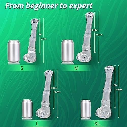 Realistic G Spot Massage Dildo Penis Cock With Strong Suction Cup Clear Tpe Dildo With Vivid Glans Vein For Women Men Masturbating (S) - Image 2