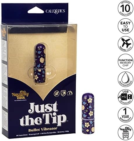 California Exotics Novelties Naughty Bits Just The Tip Bullet Vibrator - Image 3