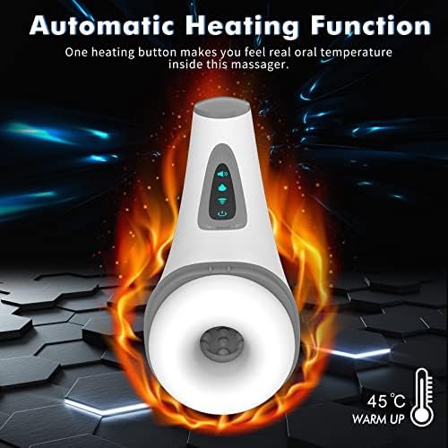 Automatic Sucking Male Masturbator Men Sex Toys - Adult Toys Stroker Male Masturbators With 3 Sucking & 7 Vibrating Modes, 3D Realistic Textured Sleeve Heating Sex Toy Lcd Display Pocket Pussy For Men - Image 2