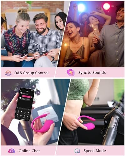Lovense Lush 3 Vibrator, Mini Wearable Bullet Vibrator For Women, Small Egg Shape Remote Control Vibrating Ball Adult Sex Toys With Bluetooth Stimulator Dildo, Pink - Image 3