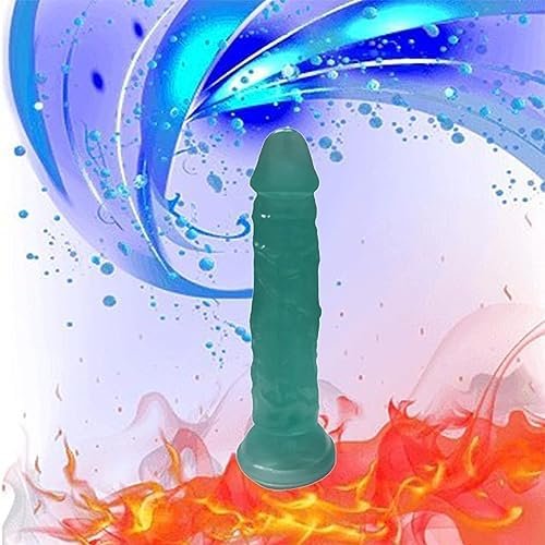 Wtogetao Realistic Dildo Luminous G-Spot Stimulator Dildo, Green Anal Dildo Penis With Strong Suction Cup Flexible Vaginal Anal Butt Plug Play Adult Sex Toys & Games For Women Men Gay Couple (S) - Image 3