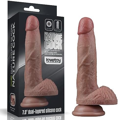 Large Butt Plug Set Anal Toy Anal Plugs, Lovetoy 7 Inch Anal Dildo Realistic Dild