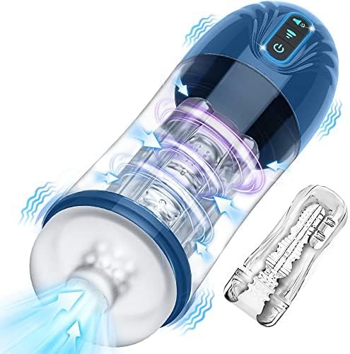 Custom Automatic Sucking Male Masturbators Cup Penis Pump For Men'S Sex Pleasure, Yukzen Vibrating Hands Free Adult Sex Toy Machine Stroker, Pocket Pussy Realistic