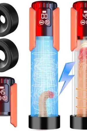 Electric Penis Pump Extender Men Sex Toys - Pumps & Enlargers Vacuum Male Masturbator With 5 Suction Modes And Waterproof, Cock Sleeve Sexual Enhancer For Gay Men Glans Bigger Stronger Erection