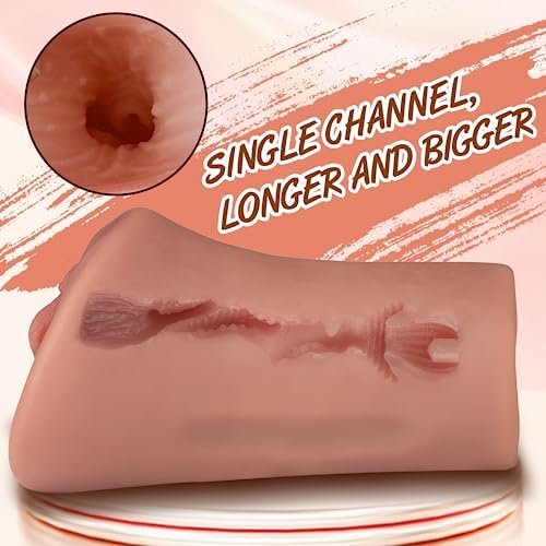 Male Masturbator Lifelike Sex Doll With 3D Realistic Textured, Pocket Pussy Adult Sex Toys With Realistic Vagina, Larger Single-Channel Masturbator Men'S Sex Stroker Male Sex Toys For Men Pleasure - Image 3