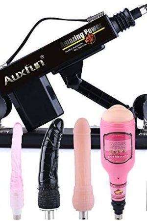 Sex Machine Love Machine With 3.5 Inch Suction Cup Adapter Automatic Thrusting Dildo Machine With 3 Xlr Connector Fucking Machine 8 Attachments For Male And Female