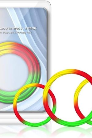 Cock Rings With 3 Different Sizes - Premium Grade Soft Silicone Adjustable Penis Rings For Male Erection Enhancing Love Ring For Long Lasting Stronger, Adult Male Sex Toys For Men Or Couples