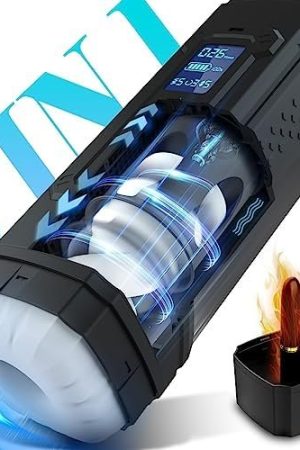 Automatic Male Masturbator Sex Toys For Men - 6 In 1 Masturbators Stroker Thrusting Male Sex Toy For Men Masturbation, Electric Adult Sex Toy With Twisting & Thrusting & Vibrating & Heating