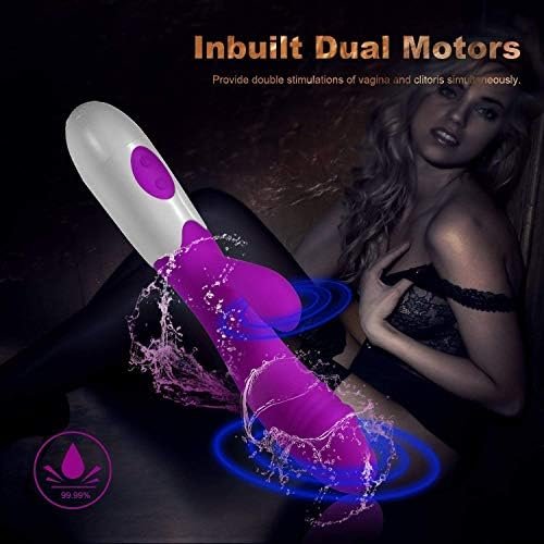 D&S New, Dual Motor 30 Mode Vibrating Personal Silicone Massager For Wellness And Pleasure. - Image 2