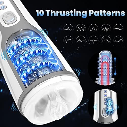 Automatic Male Masturbators, Rhexia Male Masturbators Cup With 10 Thrusting Modes, Adult Toys/Sex Toys For Men With Realistic Vagin, Male Sex Toy For Men'S Pleasure, Adult Sex Toys & Games - Image 2