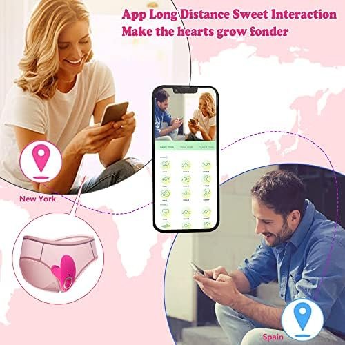 App Remote Control Vibrator - Realistic Dildo Wearable Panty Clitoral Vibrators Couples Sex Toy For Women Rose Adult Sex Toys Panties Quite G Spot Vibrator Dildos Nipple With 9 Vibrating Sex Machine - Image 2