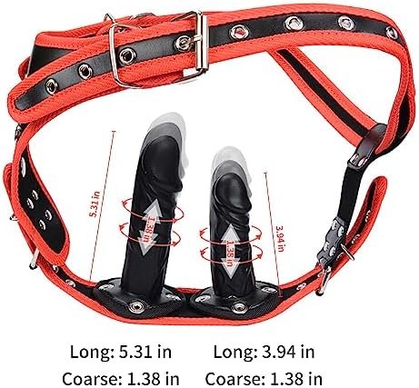 Penile Wearing Pants Strap-On Dildo Wearable Harness Vibrating Detachable Silicone G Spot Stimulator, Vagina Massager Female Masturbator Sex Toys For Women Lesbian Couple - Image 2