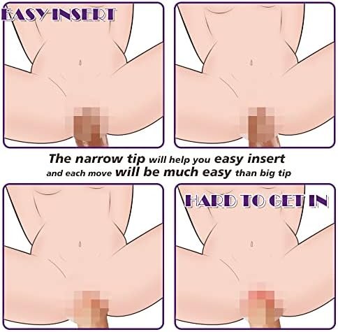 Small Glans Big Thick Dildo With Strong Suction Cup, Huge Realistic Dildo For Anal Play, Fake Penis Adult Sex Toy For Vagina Anal Stimulate G-Spot Stimulating Quick Orgasm - Image 3