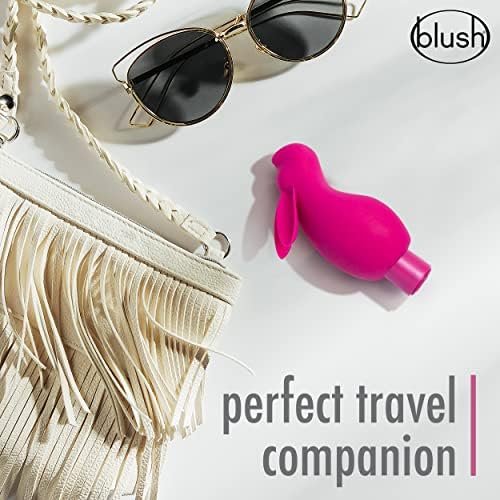 Blush Noje B3 - Rumble Tech Deep Rumbly Vibrations Rechargeable Clitoral Stimulator - Soft Platinum Puria Silicone - Ultrasilk Feel - 10 Vibrating Modes - 2 Way Control - Ipx7 Waterproof - Ergonomic - Image 3