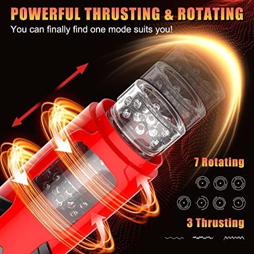 Adult Sex Toys Automatic Sucking Male Masturbator-Sex Toy With 4 Suction & 10 Vibration,Electric Pocket Pussy Penis Vacuum Pump Male Stroker Sex Machine For Men’S Masturbation (Sucking-Black) - Image 2