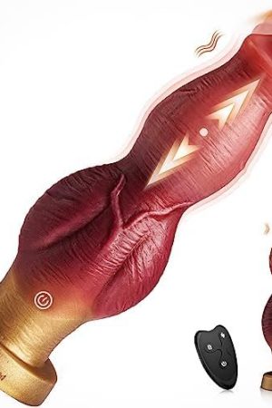 8.8 Inches Thrusting Dildo Women Sex Toys - 2In1 Upgrade Fantasy Vibrator With 7 Modes For G-Spot Stimulation, Realistic Thick Anal Dildos For Woman Couples