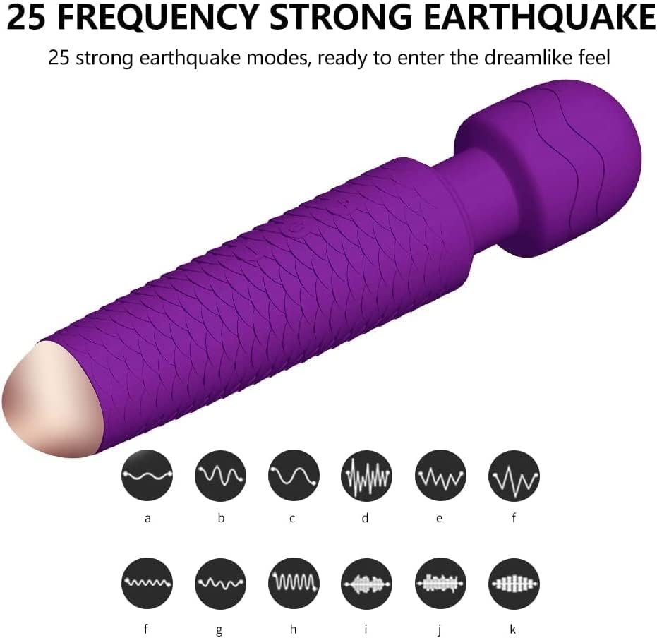 Omekiida Dragon Scale Female Masturbator Vibrator Usb Charging 25 Frequency Silicone Waterproof Nipples Massager Vaginal Breast G Spot Vibrator Massage Sex Toys For Women & Couples (Black) - Image 3
