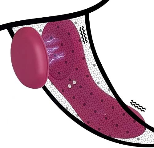 Remote Control Vibrator For Panties With Magnetic Clip, Sex Toys Butterfly Vibrators For Women With 9 Vibration Modes, Waterproof Wearable Rose Vibrator For Couples