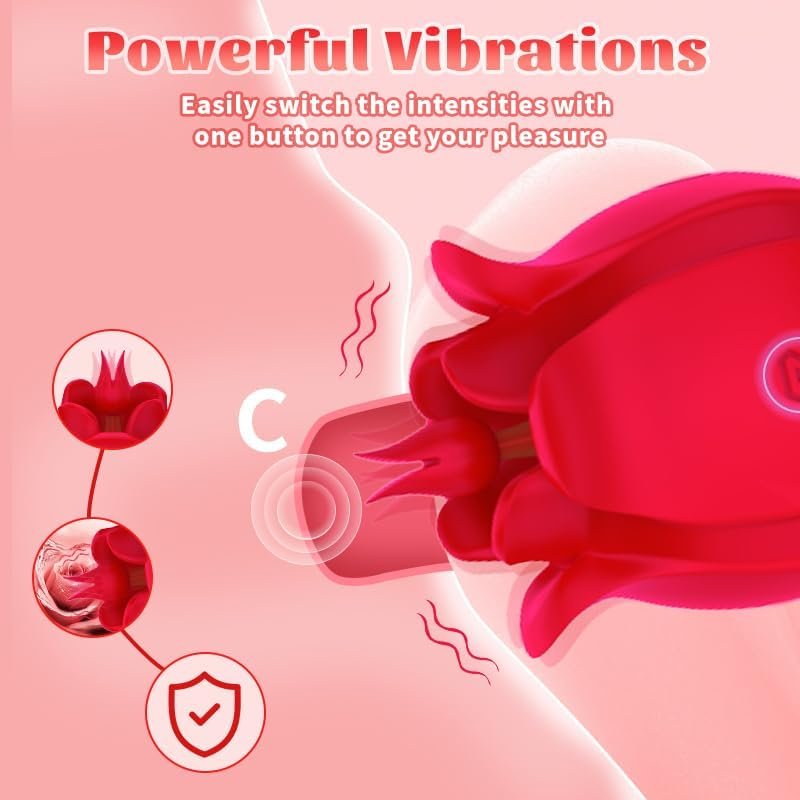 Nincrane Sex Toy Vibrator For Women, Puwcbze G Spot Stimulator With 10 Vibrating Modes & 2 Silicone Patterns Waterproof Adult Toys For Women Couple - Image 3