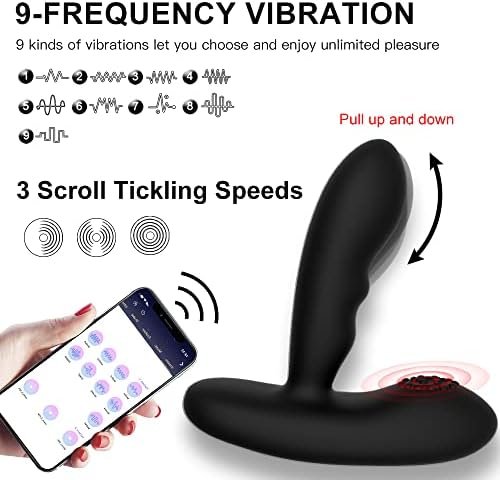 Levett-App Control Anal Vibrator Prostate Massager,Waterproof Adult Sex Toy 16 Speeds Anal Butt Plug Stimulator, Tor Sex Toys For Men, Women And Couple, Rechargable Anal Toy - Image 2