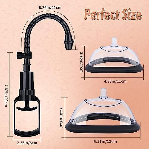 Pussy Pump Sexual Enhancers Sex Toys For Women,Strong Suction Heightens Sensitivity -Vagina Pump Clitoral Stimulator Labia Pump To Increases Sensation And Enhances Female Pleasure - Image 2