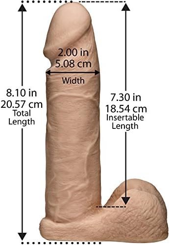 Doc Johnson Vac-U-Lock 8-Inch Ur3 Cock & Balls - Image 2