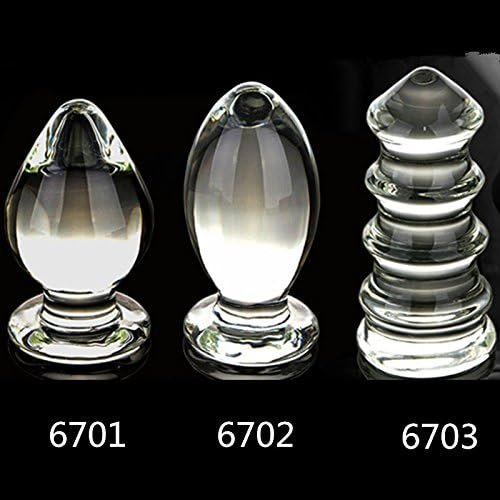Faraway Glass Butt Plug, Anal Plug Large Crystal Clean Big Anal Plug, Anal Dildo Balls Anal Sex Toys For Woman 140X48Mm - Image 3