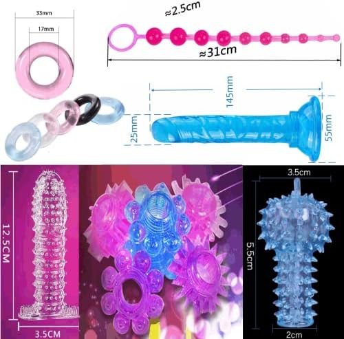Baiwang 26 In 1 Anal Plug Set Pleasure Massage Stick Plug Toy For Women Men Adult Games Bondage Set Butt Plugs Stick Beginner Training Kit Anales Beads, Multicolor, X-Large - Image 3