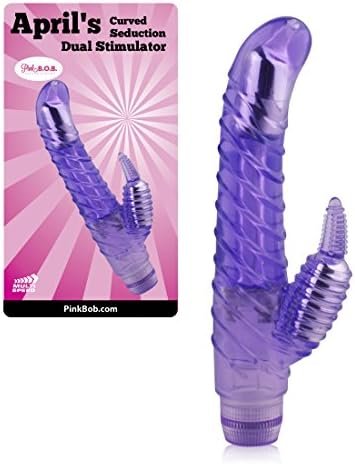 Unique Orgasm Vibrator For Women - Bullet Clitoris Stimulator Attached - Multi-Speed Dial - Curved Tip W/Strong Bullet Vibe - Women'S Massager For Sexual Play-Time