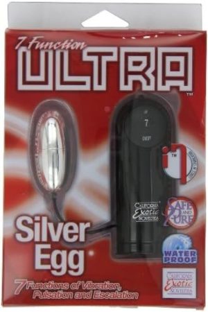 Calexotics 7 Function Ultra Silver Egg
