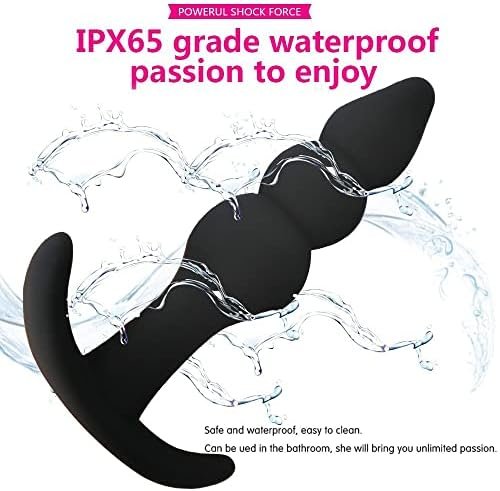 Erun 4Pcs Silicone Anal Beads Butt Plugs,Anal Trainer With 4 Different Commodity,Anal Training Sets For Beginners Advanced Users,Pack Of 4 Prostate Adult Sex Toys - Image 3