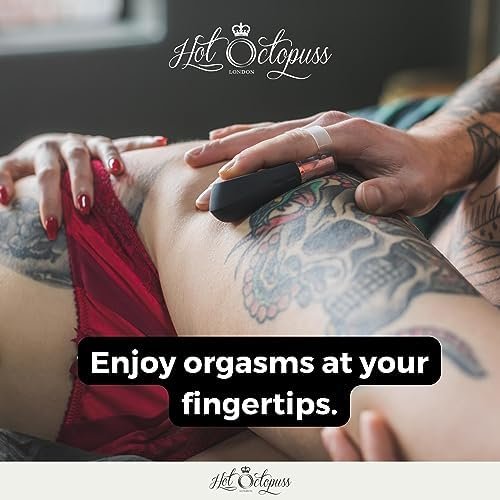 Hot Octopuss | Digit Finger Bullet Vibrator | Powerful & Rechargeable | Discreet Female Sex Toy | Rumbling Clitoral Stimulator | Solo & Partner Play | 100% Waterproof | Usb Recharge - Image 3