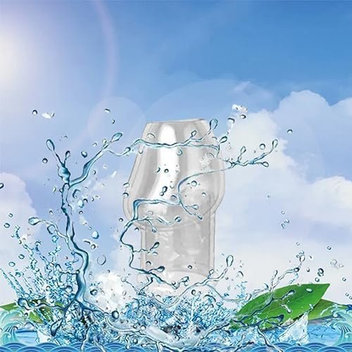 Wtogetao Reusable Penis Sleeve Cock Ring Extender, Penis Sleeve Cock Enlargement Cover Delay Ejaculation Long Lasting Stronger Strechy Cock Penis Rings Dildo Adult Sex Toys For Men Or Couple (S) - Image 2