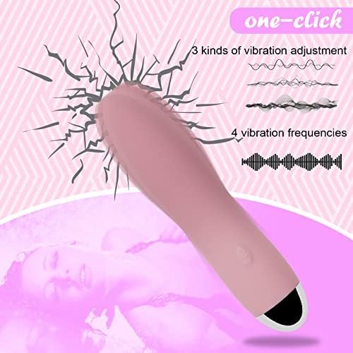 Bullet Vibrator - Portable Vaginal Clitoris Massager, Mini Dildo Nipple Stimulator, Magnetic Usb Rechargeable With 7 Powerful Vibration Modes, Adult Sex Toy For Women And Couples - Image 2