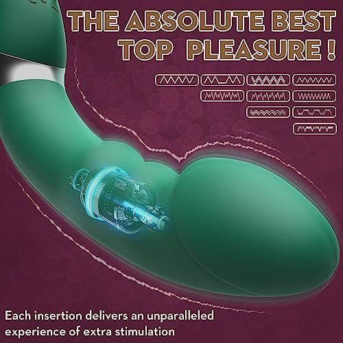G Spot Dildo Vibrator,180° Transformation Realistic Vibrating Dildo,Vibrator For Women Men,Double Dildo With 3 Clitoris Flapping And 10 Vibrations Modes,Dildos For Clit Anal Stimulation, Sex Toys - Image 3