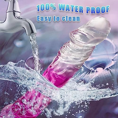 Dildobed Secret G Spot Adult Fun Toy, Female Adult Sexual Toy, 7.8 Inch Soft Jelly Dildo, Beginner And Male Anal Plug Sensory Toy Pseudopenis - Image 3